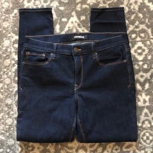 EUC Express Slim Leg Jeans Dark Denim